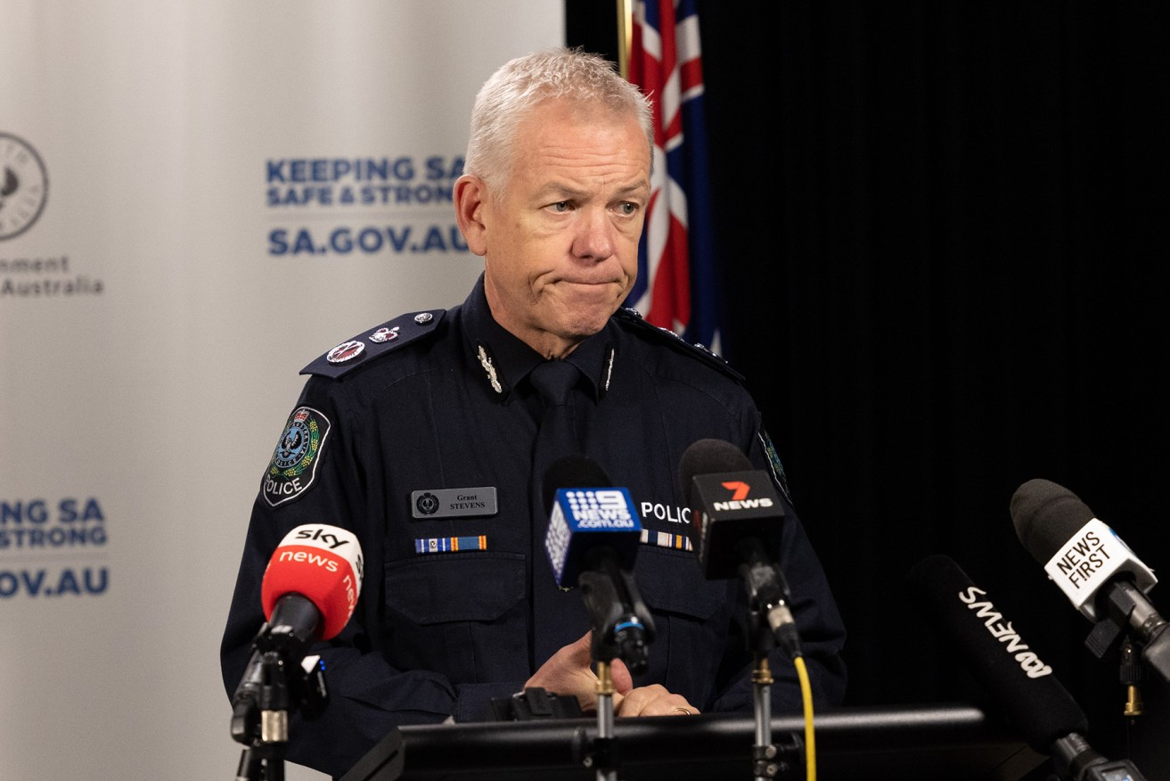 Police Commissioner Grant Stevens. (Photo: Tony Lewis/InDaily)