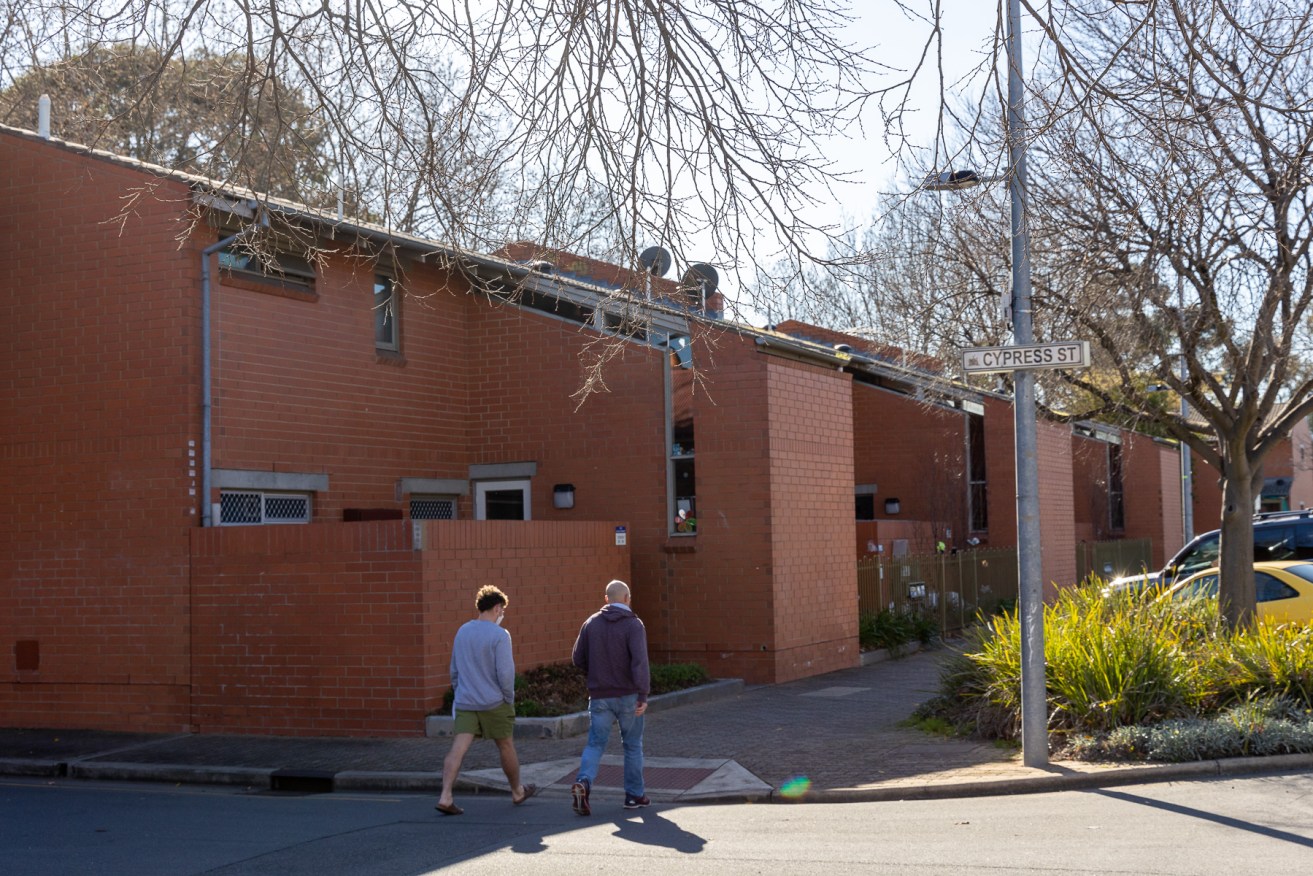 Social housing in the city. Photo: Tony Lewis/InDaily