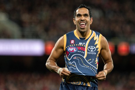 Eddie Betts blows whistle on playing career