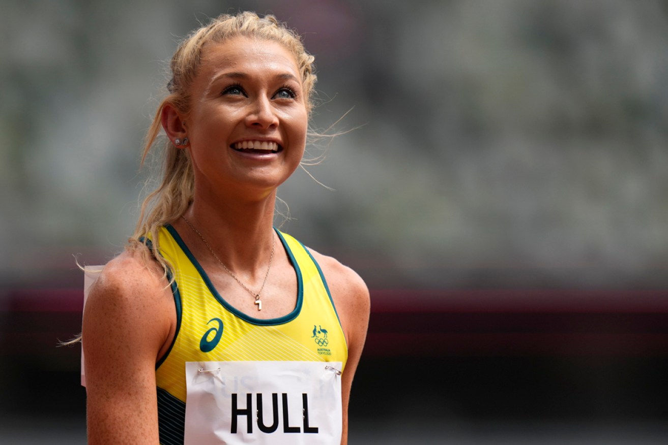 Australia's Jessica Hull is through to the women's 1500-metres semi-final at the Tokyo Olympics alongside teammate Linden Hall. Picture: Petr David Josek/AP