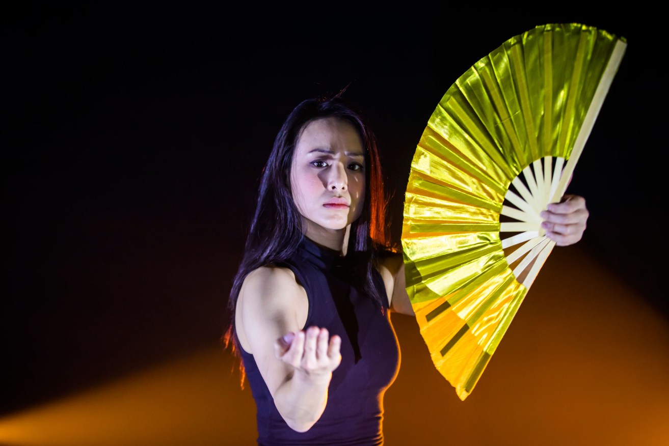 Martial arts performer Maria Tran will make her theatre debut in the solo show 'Action Star' during the 2021 OzAsia Festival. Photo: Anna Kucera