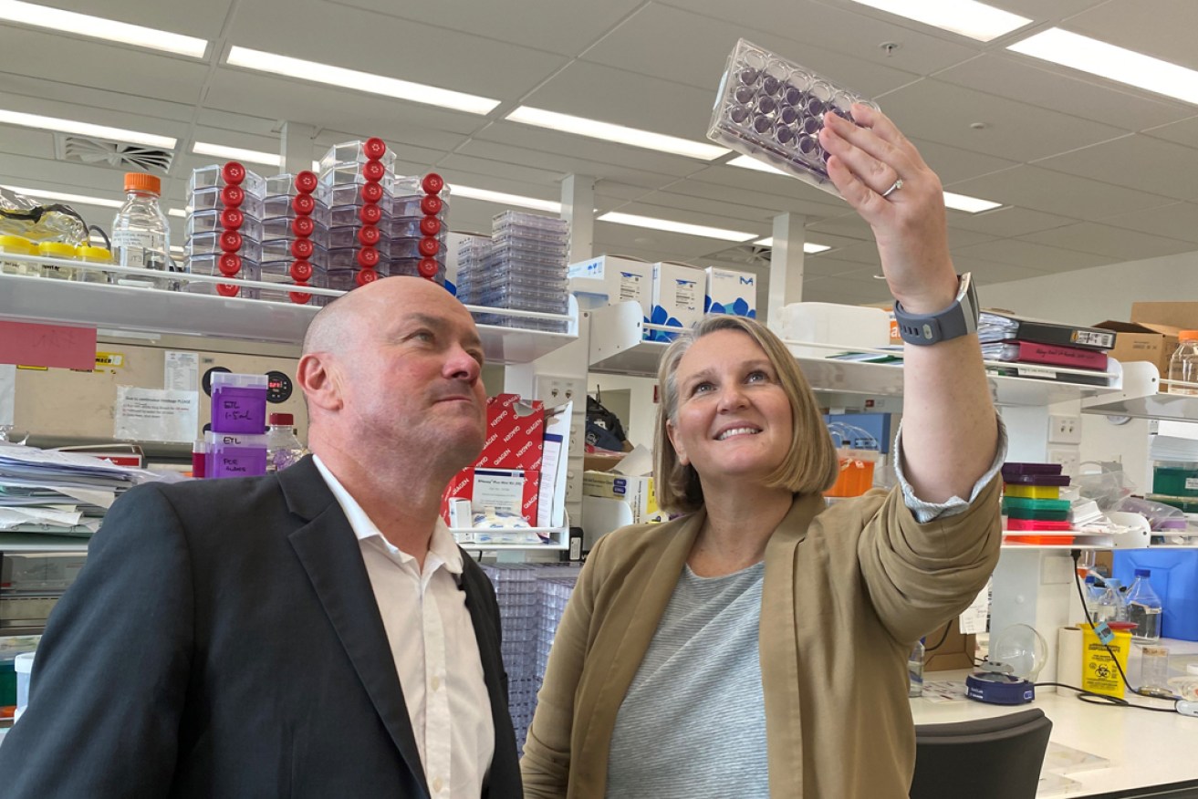 Sementis Chief Scientific Officer John Hayball and CEO Leanne Hobbs.