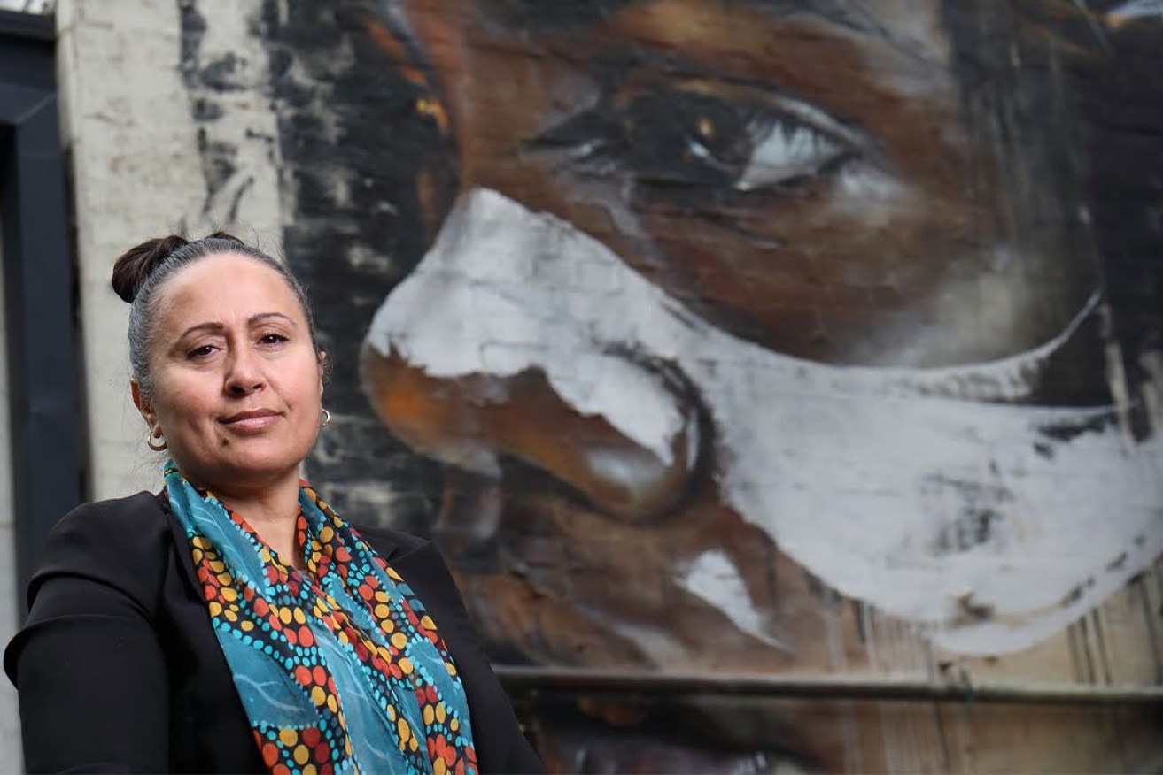 Commissioner for Aboriginal Children and Young People April Lawrie. Photo: Tony Lewis/InDaily 