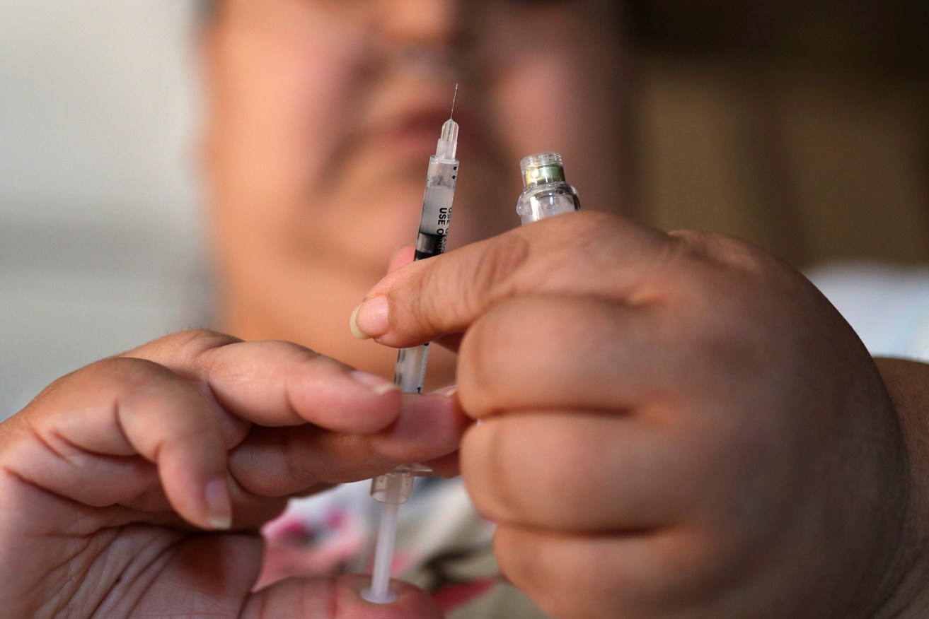 An insulin shot. Photo: AP/John Locher