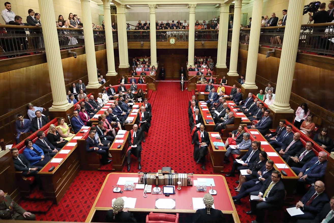 State parliament is voting on a bill which would see its members put beyond the reach of ICAC, the Commissioner argues. Photo: Tony Lewis/InDaily