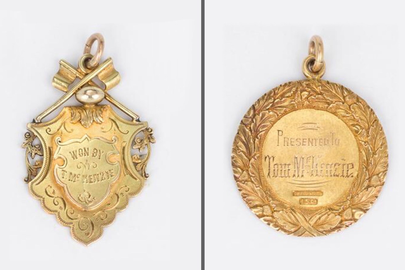 Tom McKenzie's Magarey Medals.