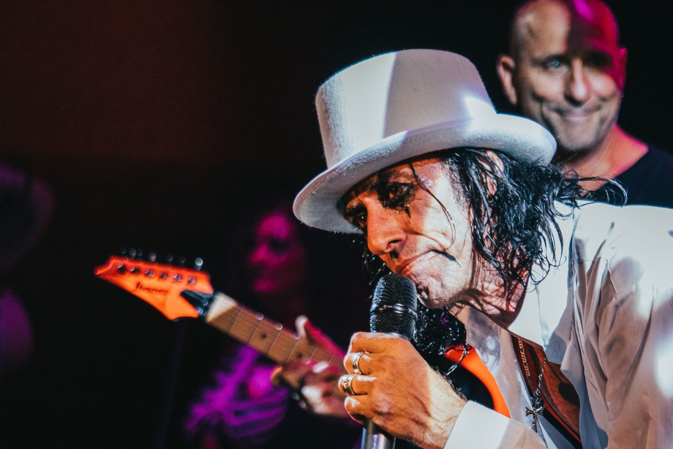 The Australian Alice Cooper Show was presented at Marion Cultural Centre during the 2020 Adelaide Fringe. Photo: Brayden Curtis, Midnight Photography