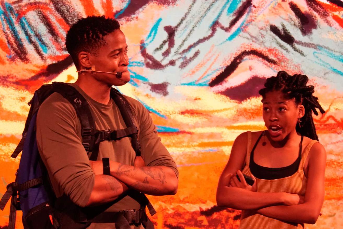 Tumelo Nthupi and Pontsho Nthupi in South Australian Playwrights Theatre's 'The Deep North', which will be further developed for inSPACE in 2022.