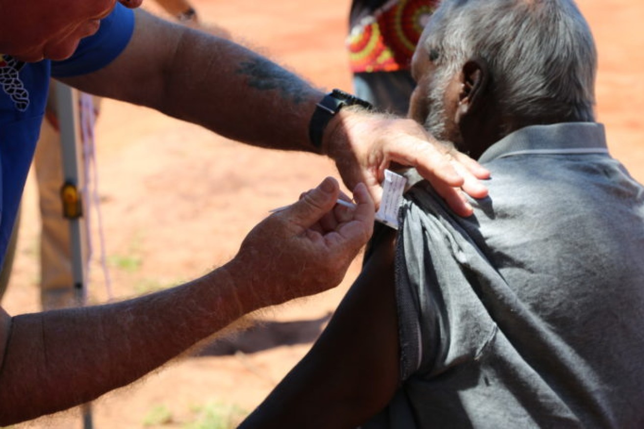 (AAP Image/Supplied by Kimberley Aboriginal Medical Services)