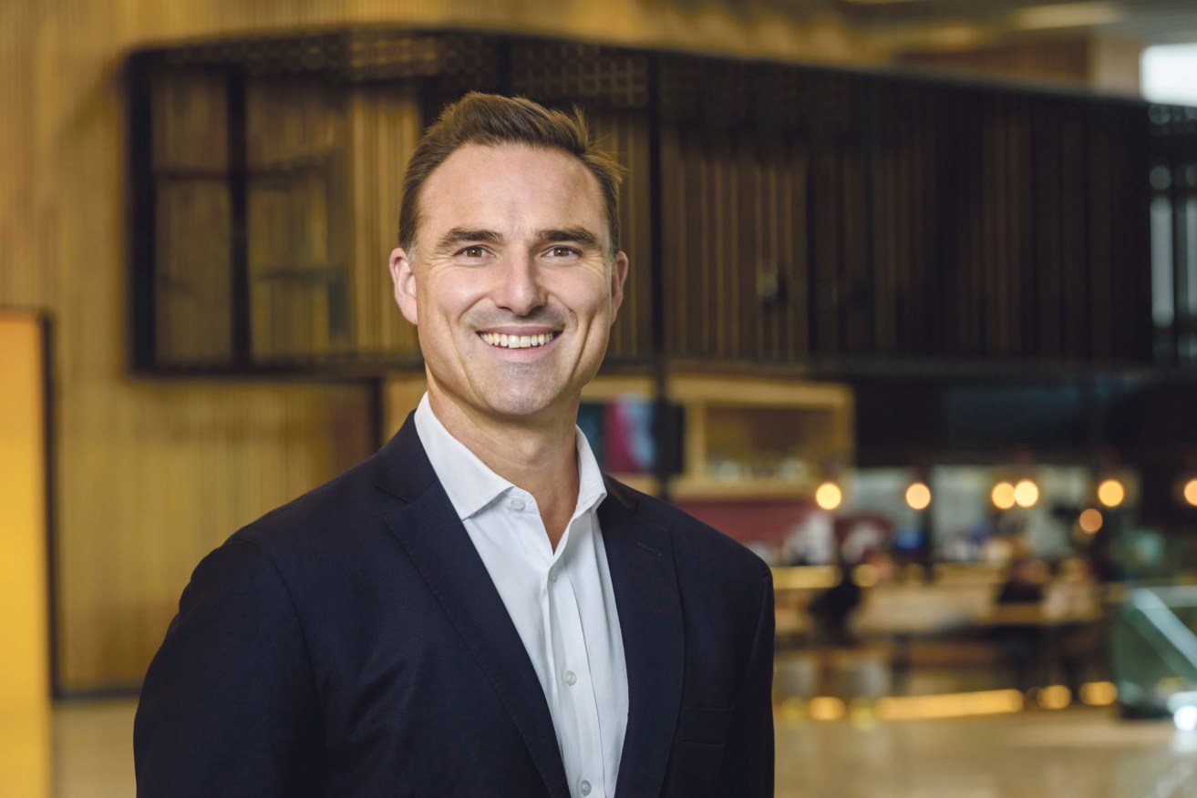 Brenton Cox has been appointed Managing Director of Adelaide Airport (Photo: supplied)