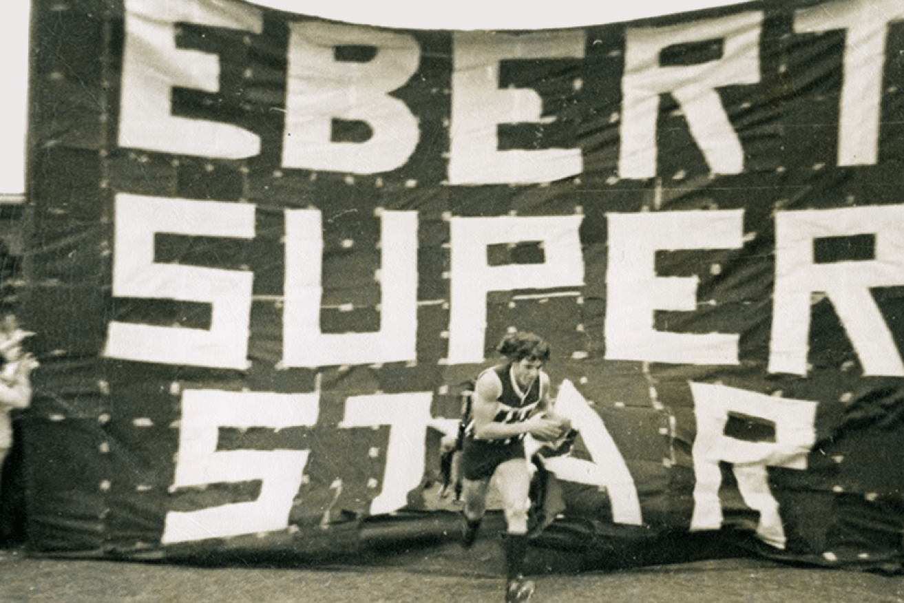 Russell Ebert's storied football career has been recognised with the SA Sports Hall of Fame's highest honour Photo: Port Adelaide Football Club
