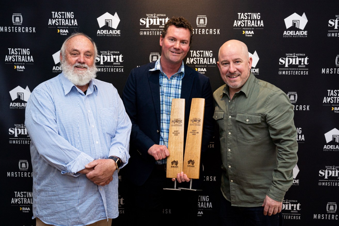 Renmark-based Angove Family Winemakers was awarded Best Distiller at the Tasting Australia Spirit Awards. Picture: Jon Wah