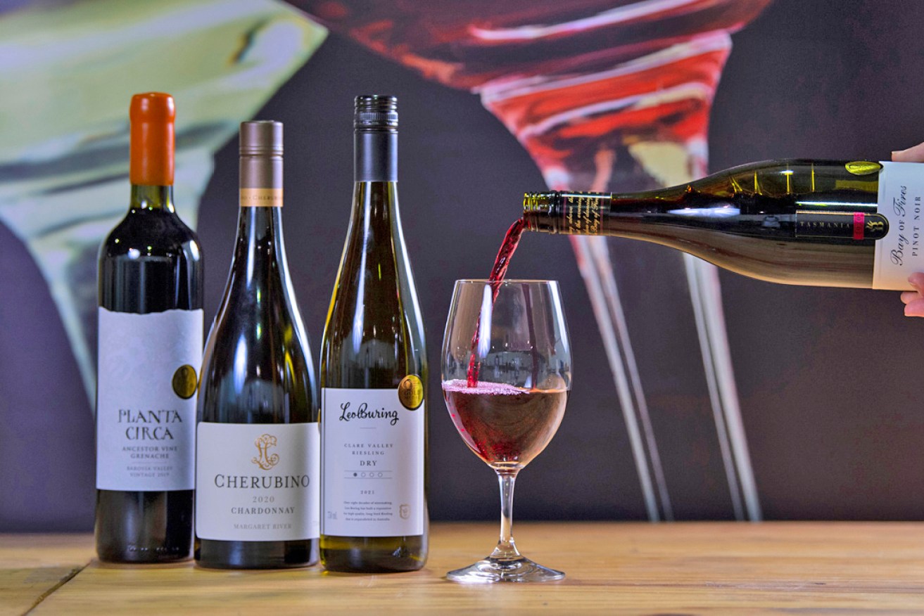 Some of the major trophy winners of the 2021 Royal Adelaide Wine Show. Picture: John Kruger.