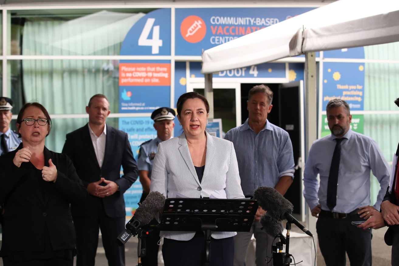 Queensland Premier Annastacia Palaszczuk  (AAP Image/Jono Searle).
