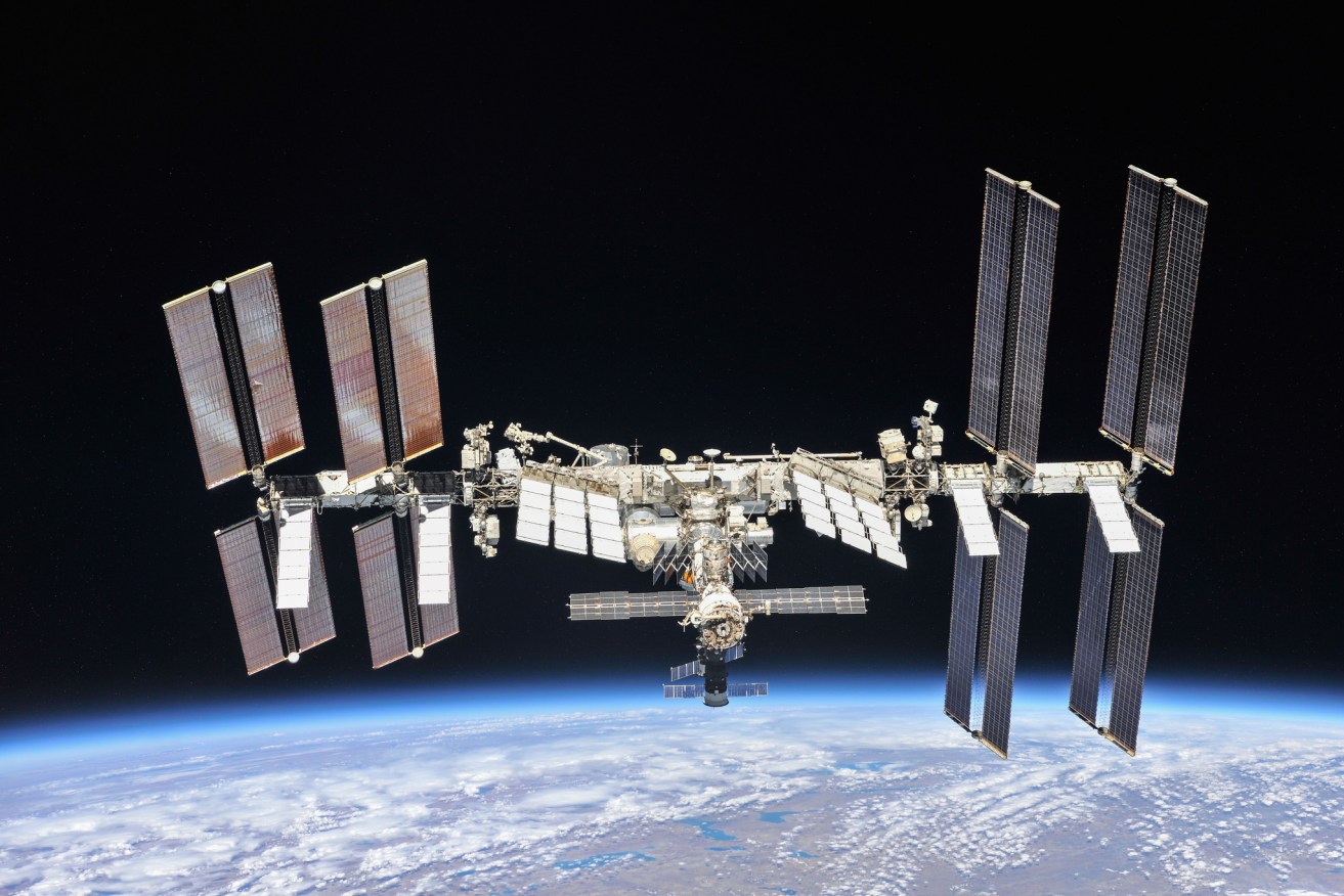 The International Space Station. Photo: EPA/NASA