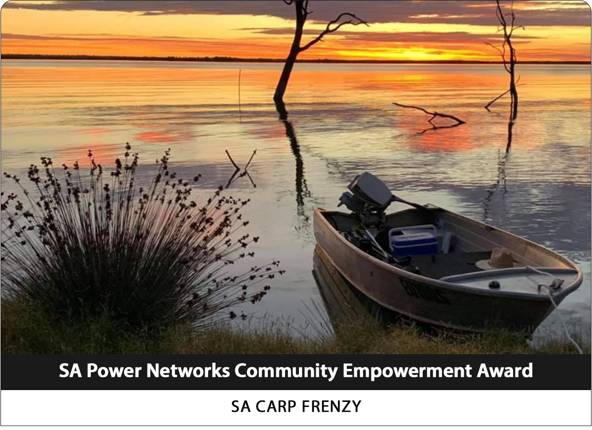SA Power Networks Community Empowerment Award winner is SA Carp Frenzy
