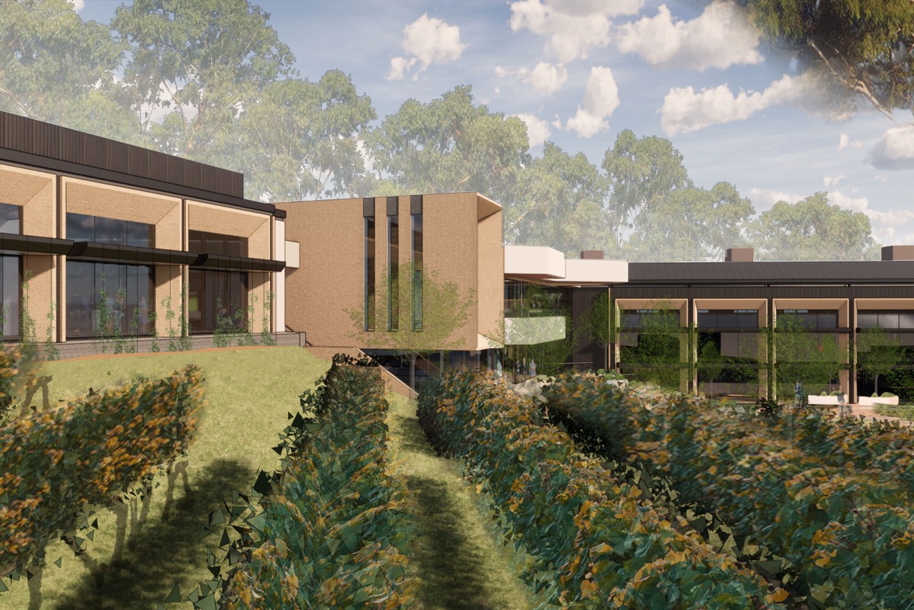 Hames Sharley’s design for a Wellbeing and Sports Centre at Scotch College is one of 20 projects in Australia pursuing Living Future Certification. Image supplied.