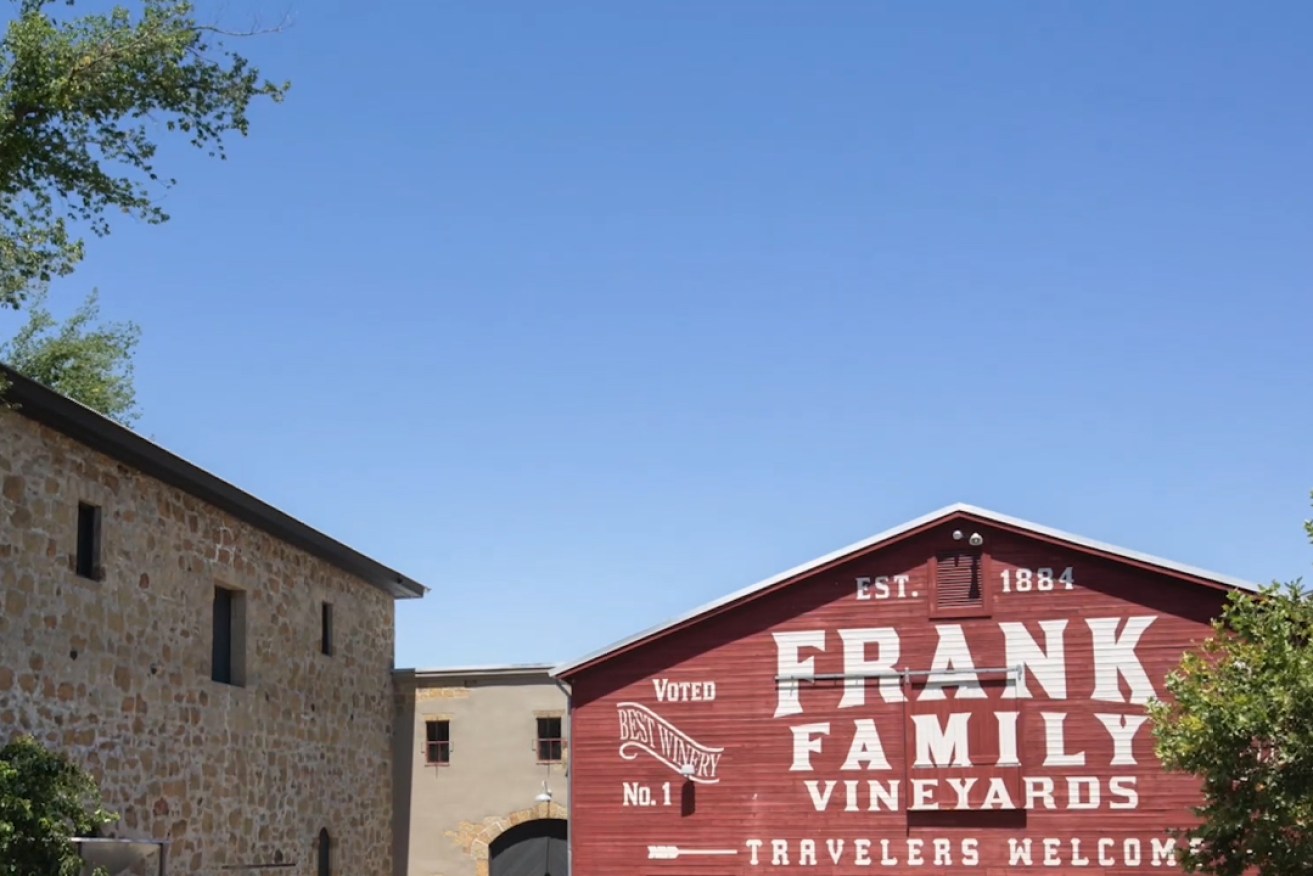 TWE has purchased NAPA Valley winery Frank Family Vineyards. Picture: Frank Family Vineyards.