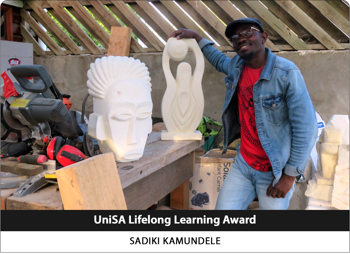 UniSA Lifelong Learning Award winner is Sadiki Kamundele