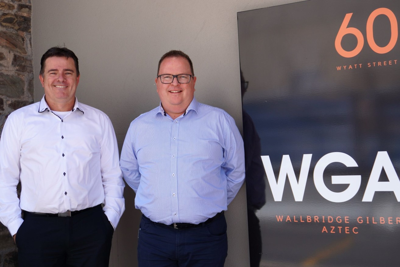 (L-R) Nathan Silby and Ben Stapleton have been appointed joint Managing Directors at Wallbridge Gilbert Aztec (Photo: Supplied). 
