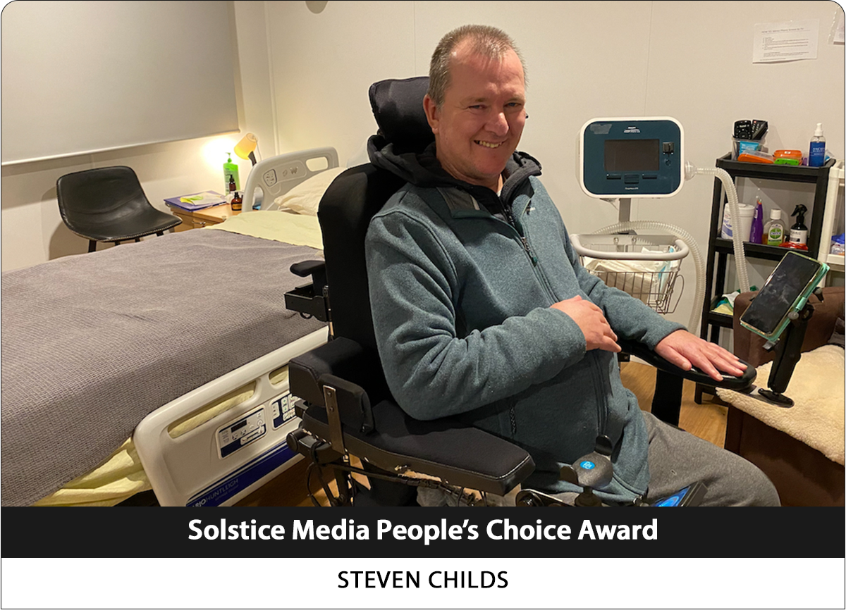 Solstice Media's People's Choice Award winner is Steven Childs