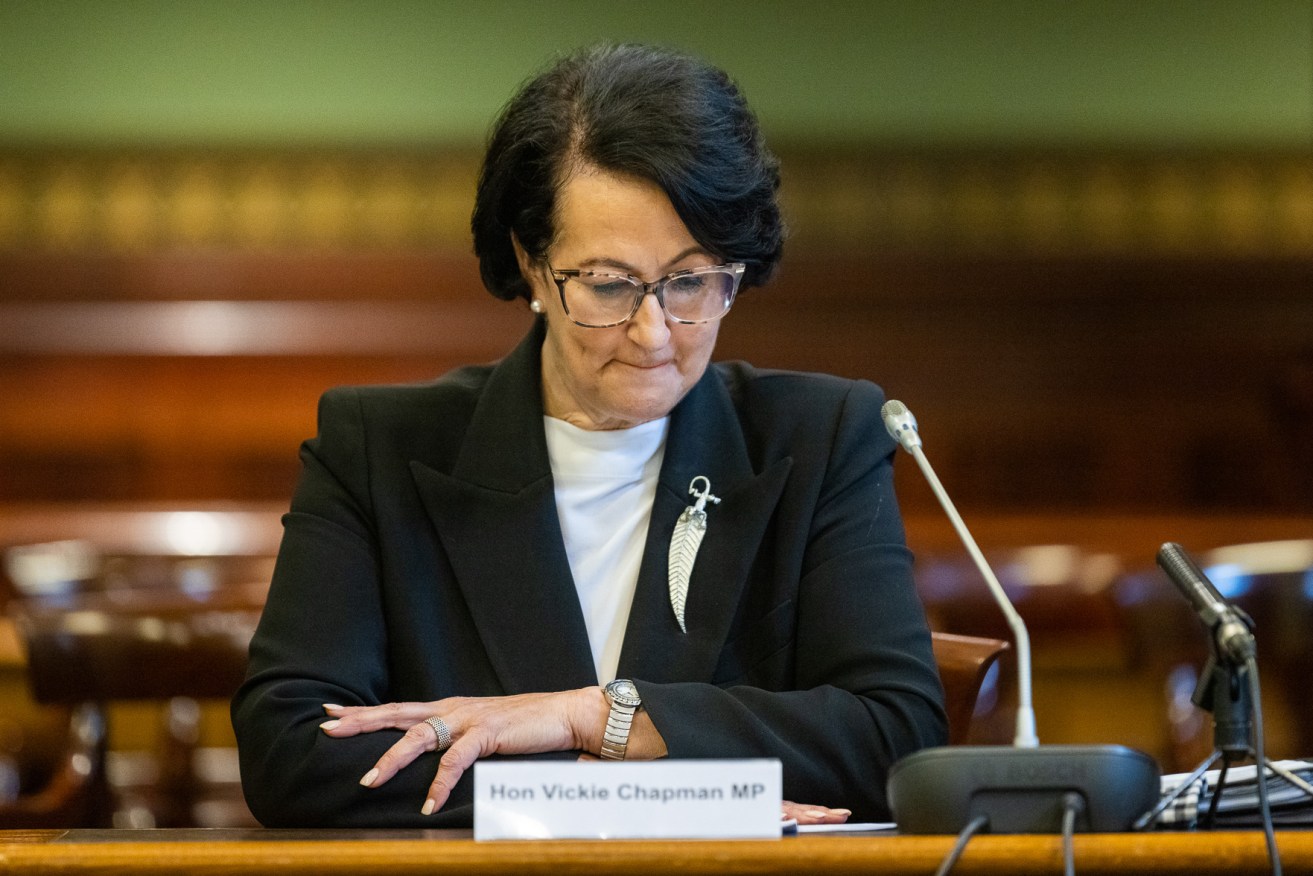 Attorney-General Vickie Chapman (Photo: Tony Lewis/InDaily)