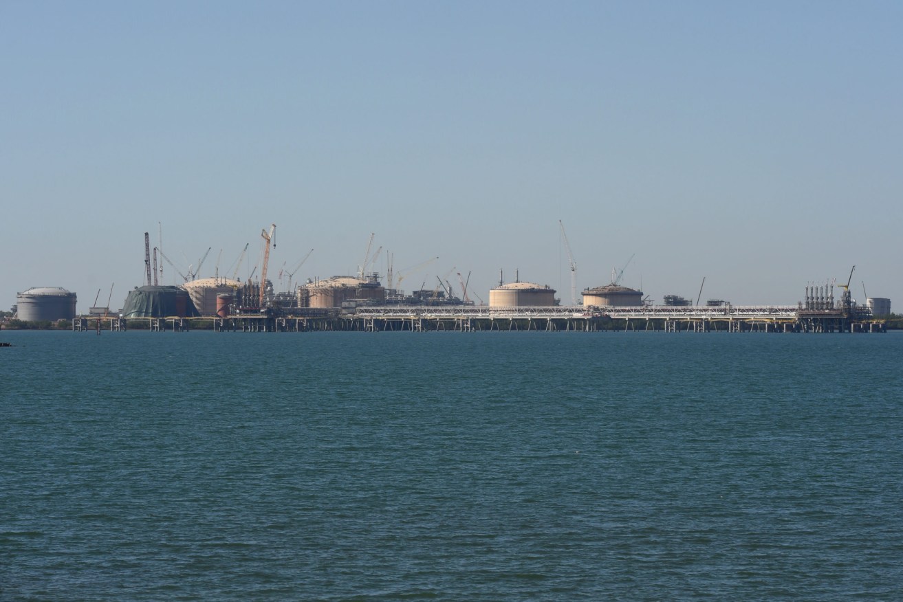 The NT Government in 2015 leased Darwin's port to a Chinese company for 99 years.  Photo: AAP/Lukas Coch