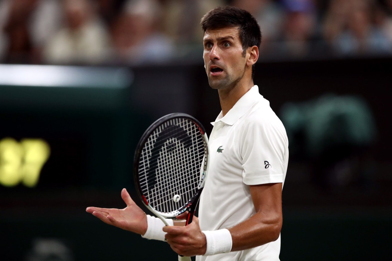 World number one Novak Djokovic "failed to provide appropriate evidence to meet the entry requirements to Australia" and his visa has been cancelled. File photo: John Walton/PA Wire