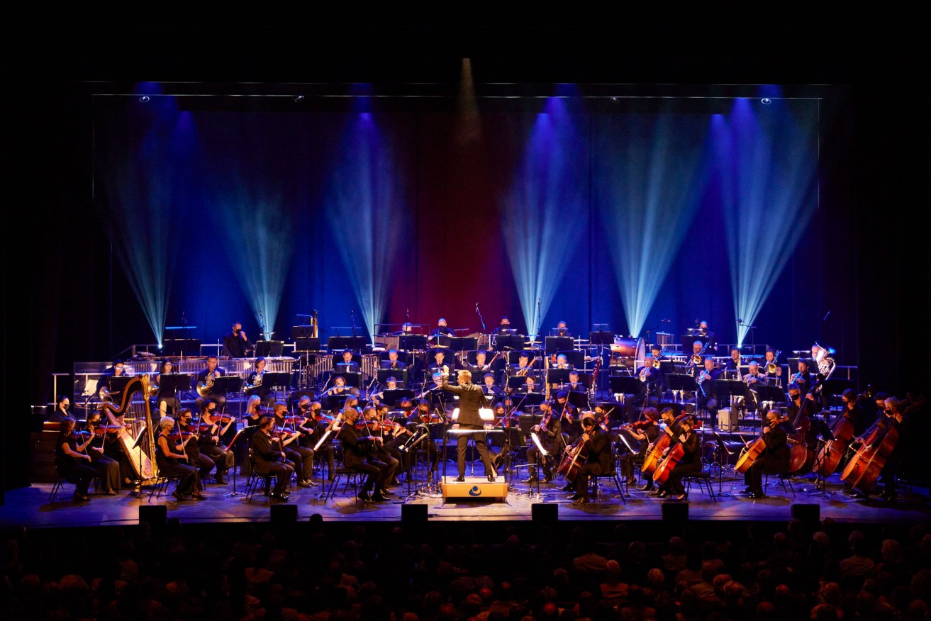 The Adelaide Symphony Orchestra performs 'John Williams at 90' in the newly reopened Festival Theatre. Photo: Claudio Raschella