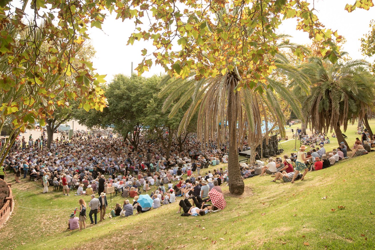 Adelaide Writers' Week returns to the Pioneer Women's Memorial Garden from March 5 to 10. Photo: Shane Reid