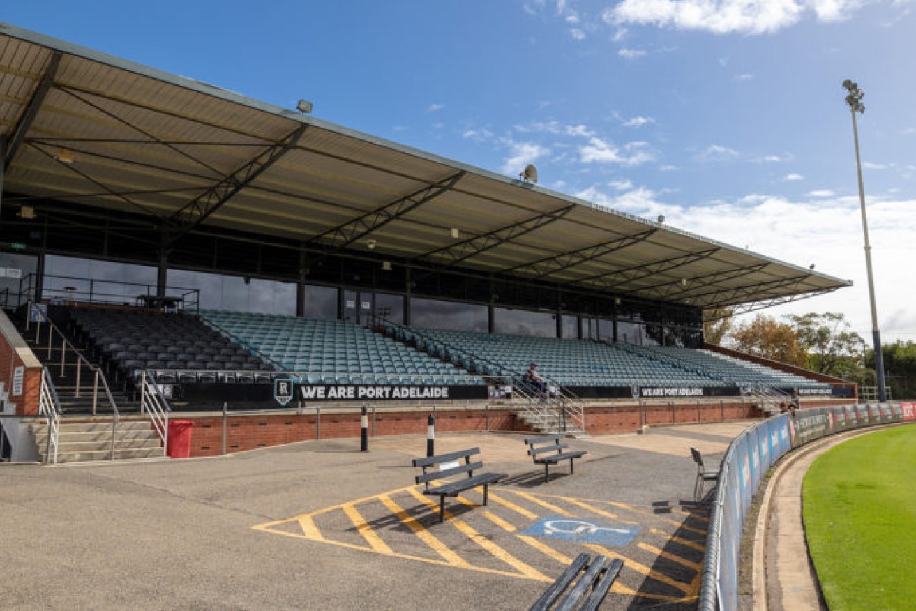 Port Adelaide's Alberton Oval home. Photo: Tony Lewis/InDaily