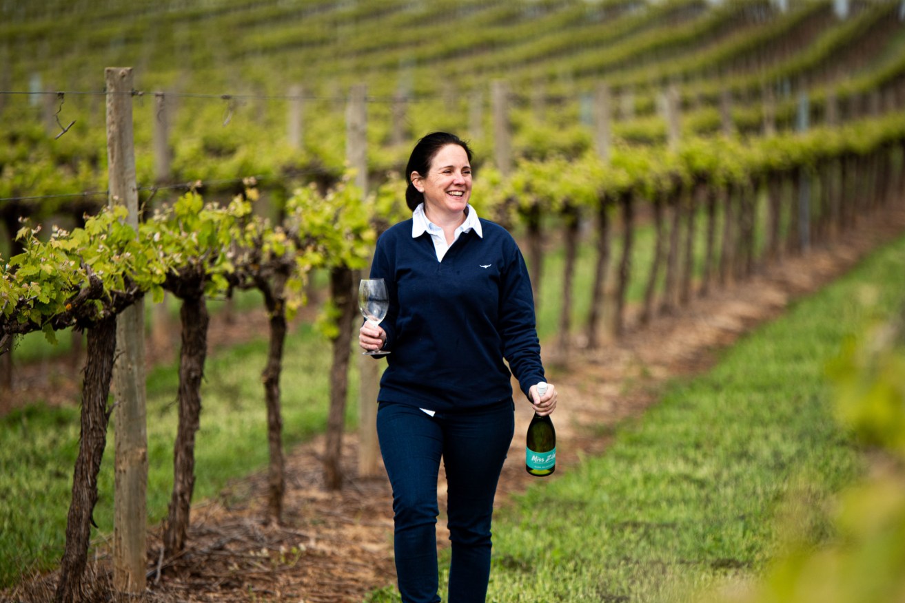 Keeda Zilm is one of many South Australian winemakers making a splash with Fiano. Photo: Jon Wah
