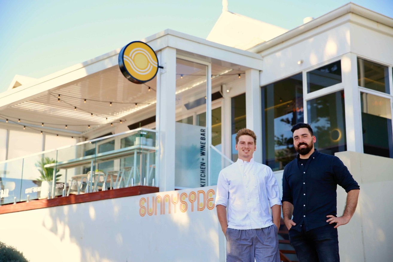 Sunnyside co-owners and brothers, chef Liam Vanzati and Mattis Vanzati. Photo: Ben Kelly.