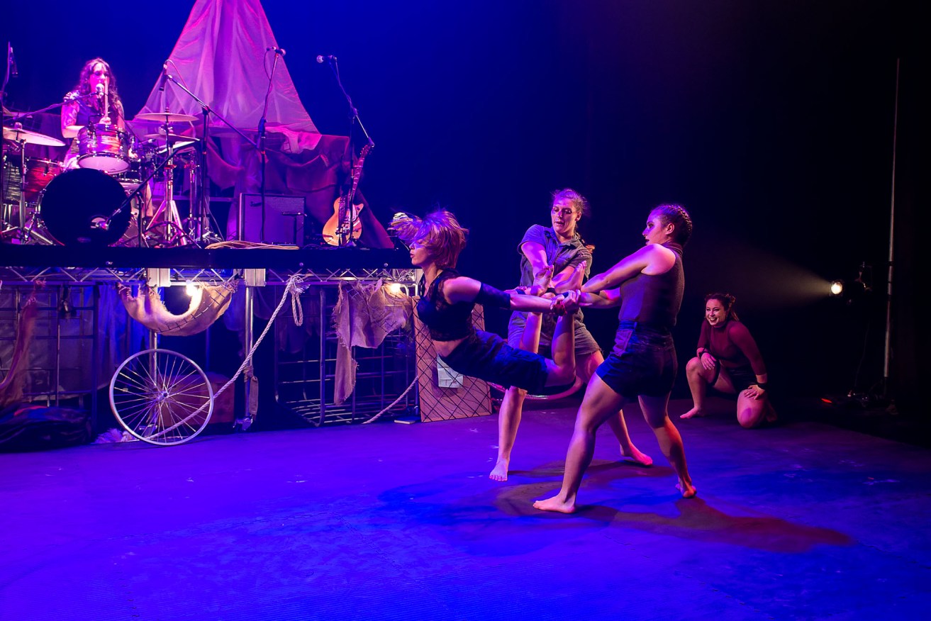 'The Defiant' – a contemporary circus show.  Photo: Kieran McNamara