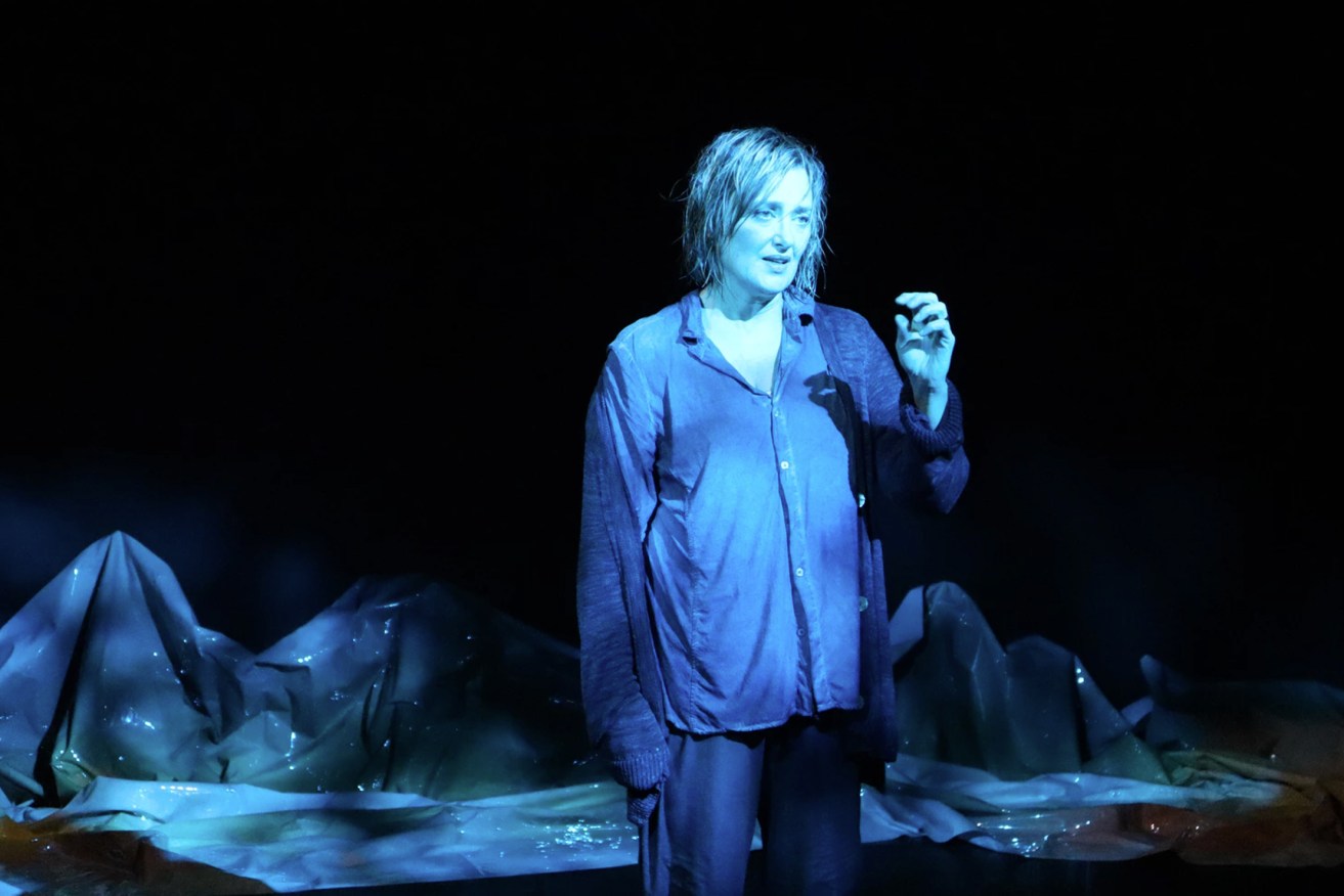 Wendy Boss as Robyn in 'Meet Me at Dawn' – a compelling play about loss and grief at Holden Street Theatres. 