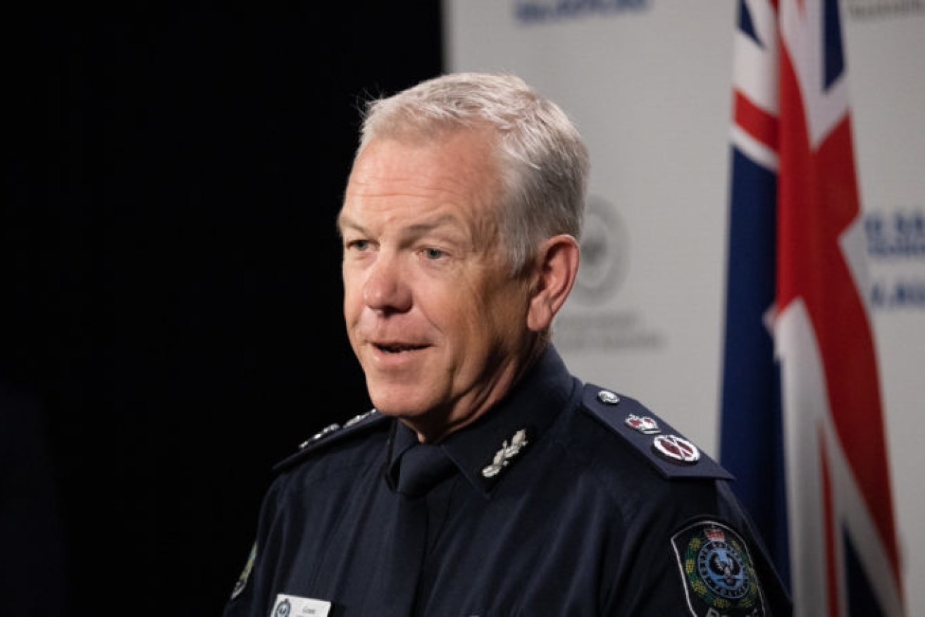 Police Commissioner and state coordinator Grant Stevens. Photo: Tony Lewis/InDaily