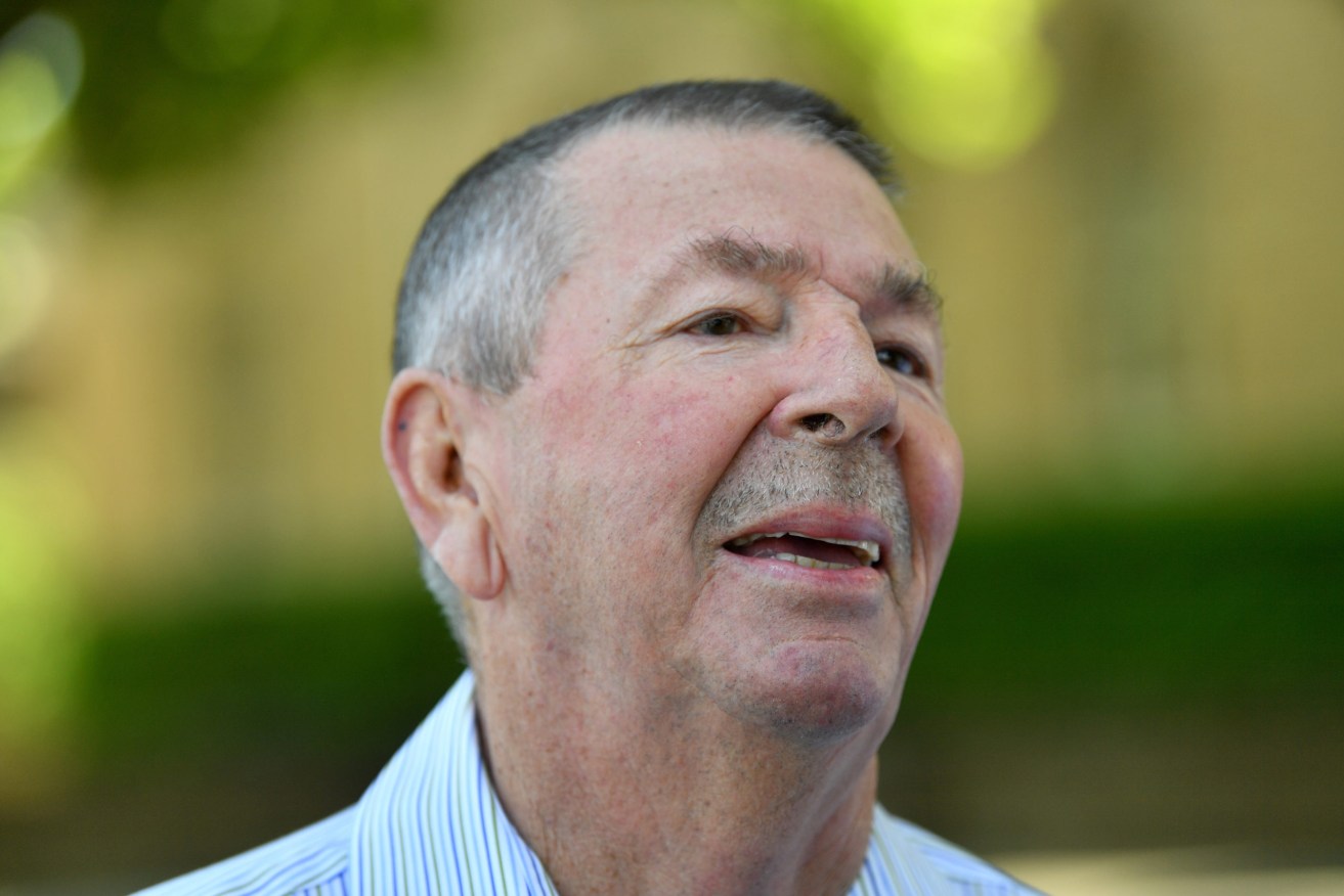 Former Australia wicketkeeper Rod Marsh, pictured here in Adelaide in 2018, has died aged 74. Photo: AAP/David Mariuz