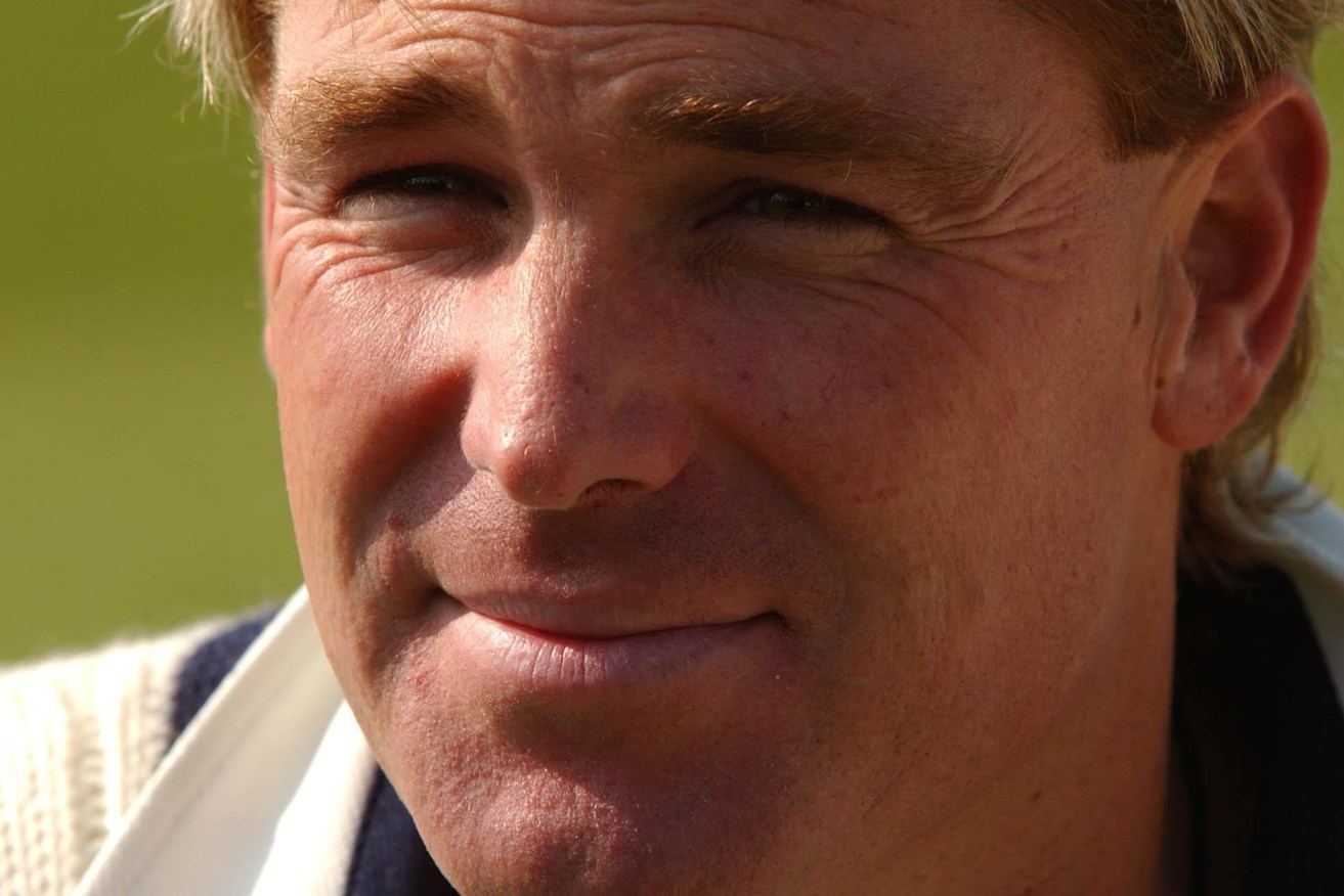 Shane Warne in 2004. The spin bowling legend has died overnight, his management confirmed. File photo: Chris Young / PA Wire