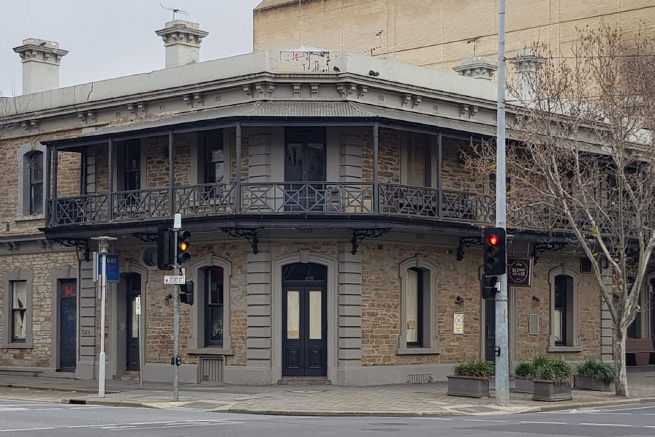 The King's Head Hotel on King William Street in 2020. 