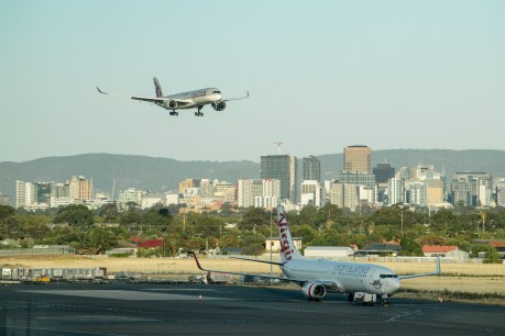 Slow takeoff for full return of international flights to Adelaide