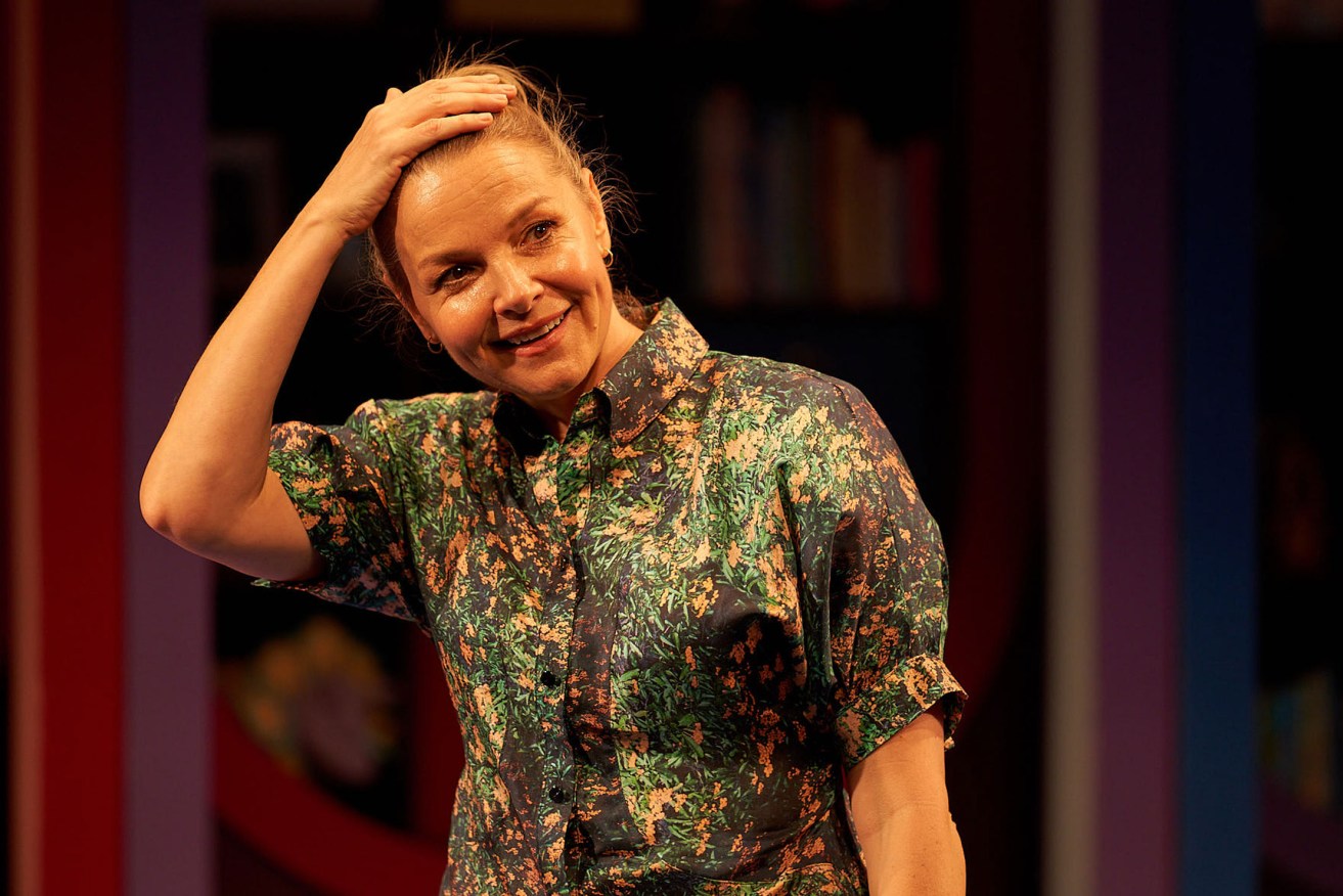 Justine Clarke is the unnamed central and single figure on stage in 'Girls & Boys'. Photo: Sam Roberts
