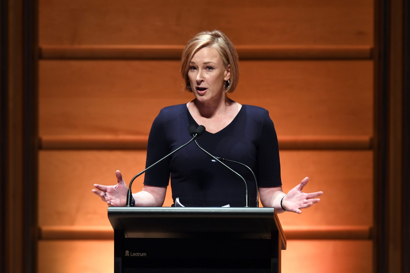 Long time 7.30 host Leigh Sales will leave the program in June. Photo: AAP/Paul Miller