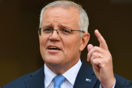 Anti-corruption stance missing from Morrison Govt campaign