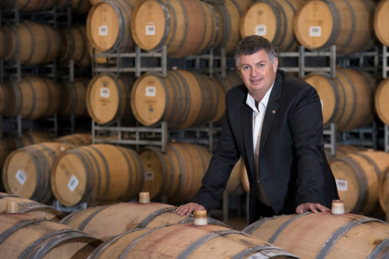 Metala Wines managing director Guy Adams says the family has regained ownership of the brand and it will again be produced at Langhorne Creek. Photo supplied.