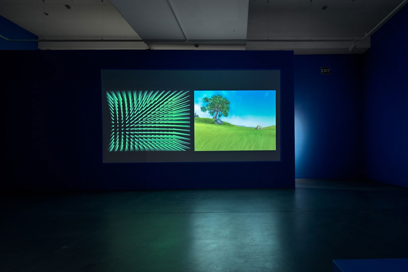 Harun Farocki, 'Parallel I' (2012), exhibition view, ACE Open, Adelaide, 2022. Photo: Grant Hancock 