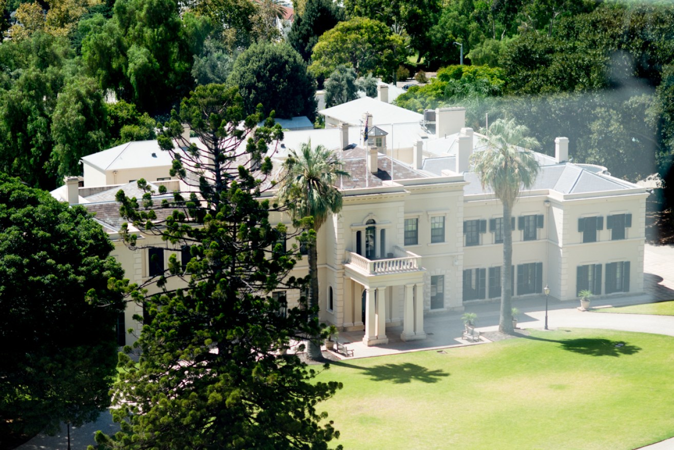 Government House is undergoing a $2.1 million renovation. Photo: InDaily 