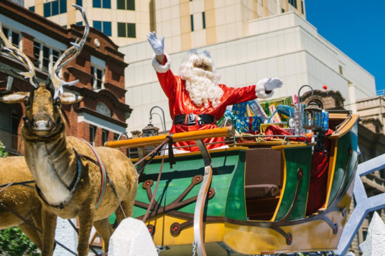 The Christmas Pageant has not been held on Adelaide's streets since 2019. Photo: National Pharmacies Christmas Pageant