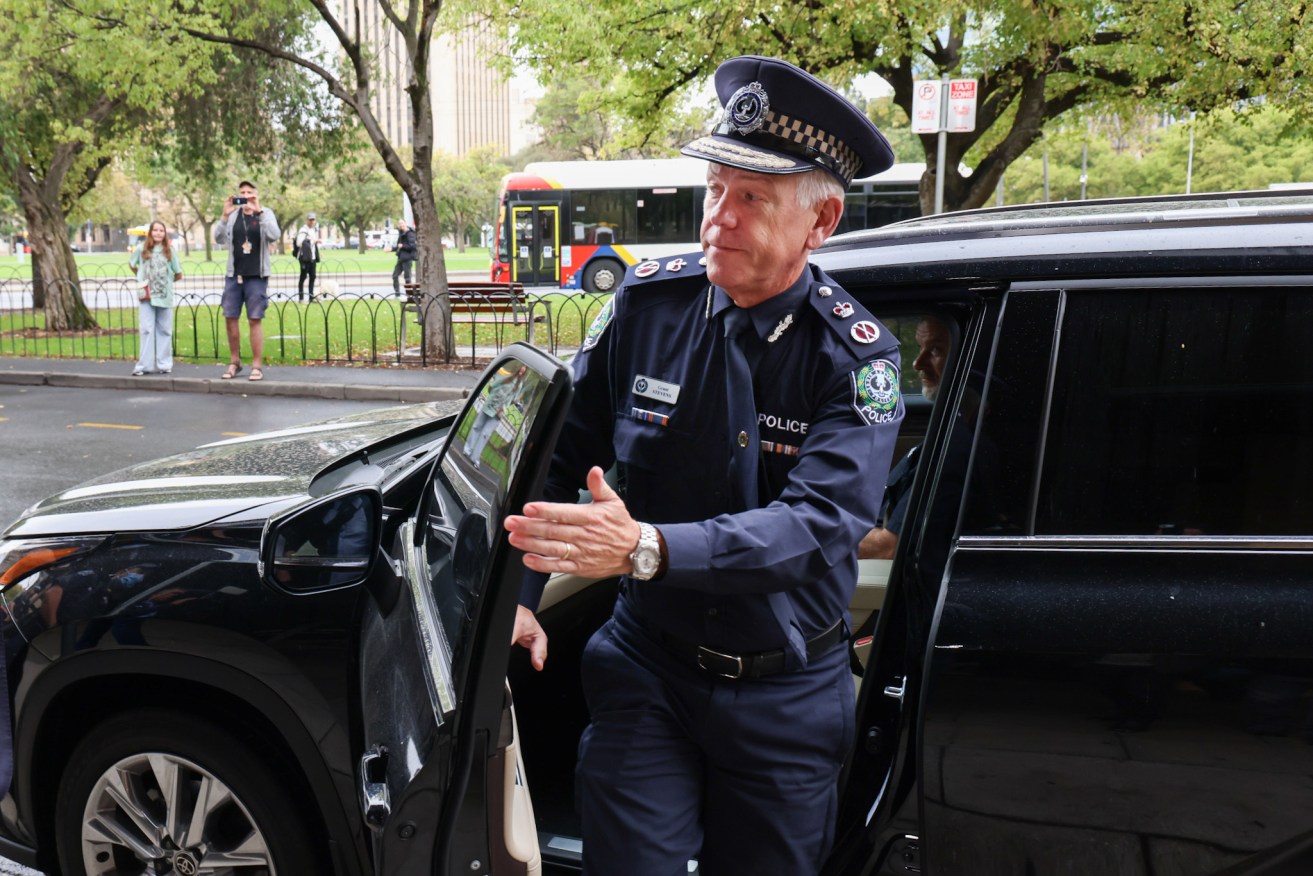 Police commissioner Grant Stevens. Photo: Tony Lewis/InDaily