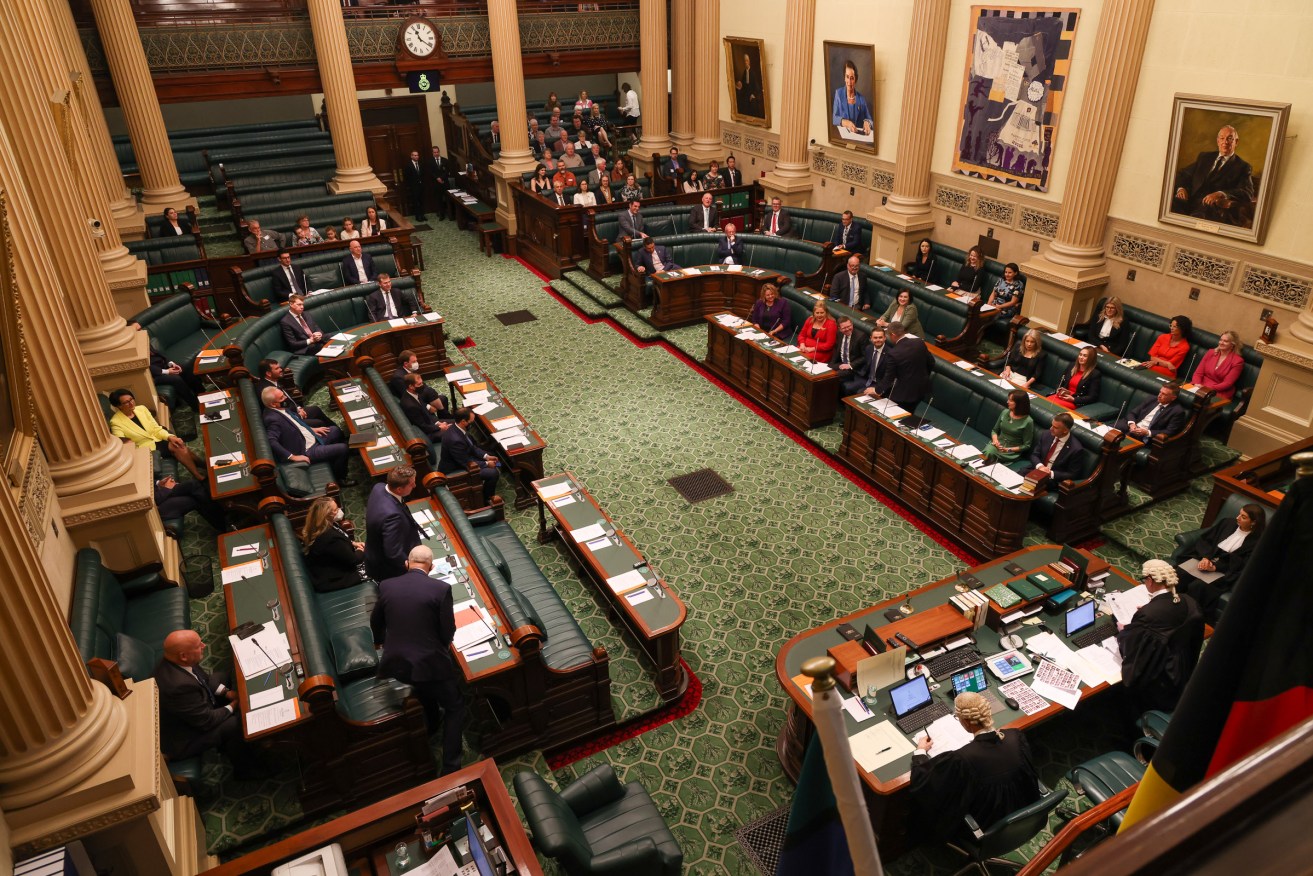 Labor took over the government benches in parliament this week. Photo: Tony Lewis/InDaily