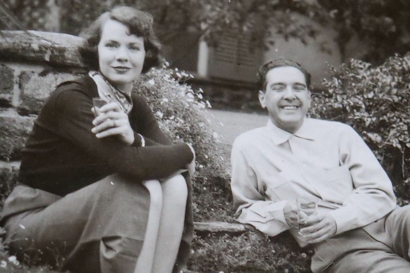 Von and Max Harris, relaxing in the early 1950s. Photo courtesy the Harris family